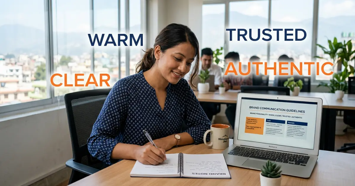 Brand Voice 101: How to Write Like a Trusted Nepali Business